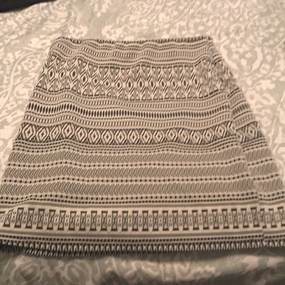 Xhilaration Aztec Print Mini Skirt